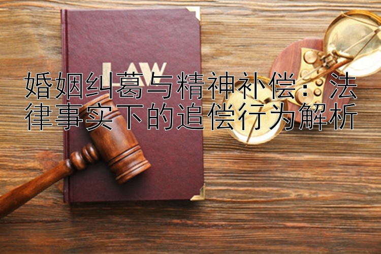 婚姻纠葛与精神补偿：法律事实下的追偿行为解析