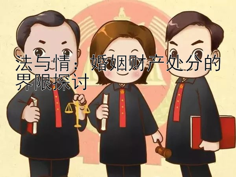 法与情：婚姻财产处分的界限探讨