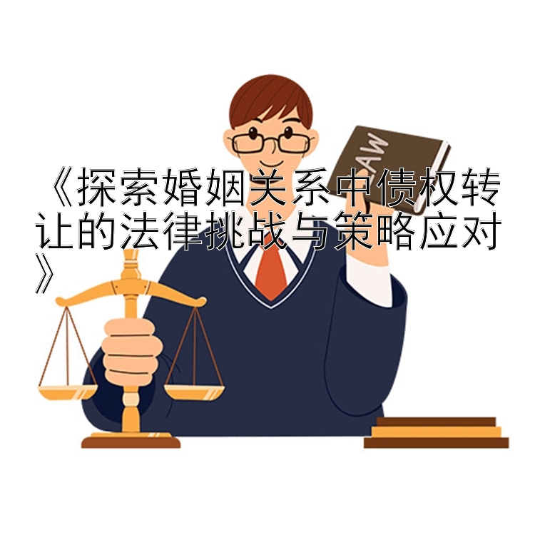 《探索婚姻关系中债权转让的法律挑战与策略应对》