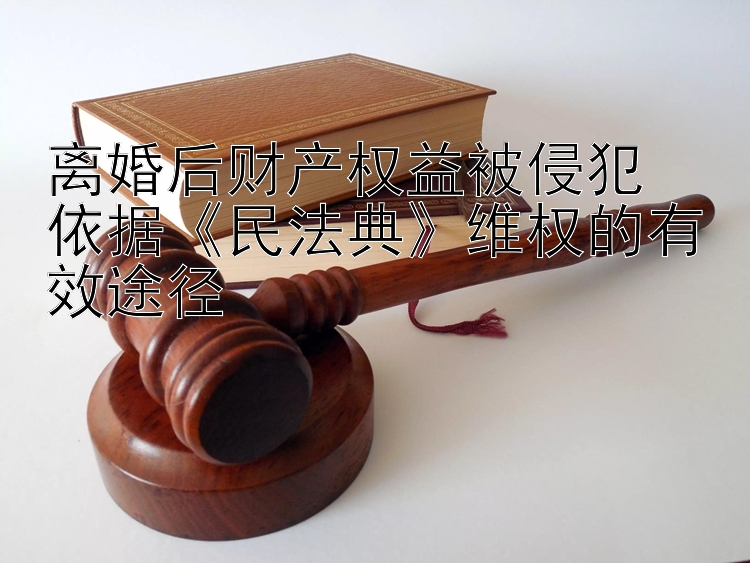 离婚后财产权益被侵犯  
依据《民法典》维权的有效途径